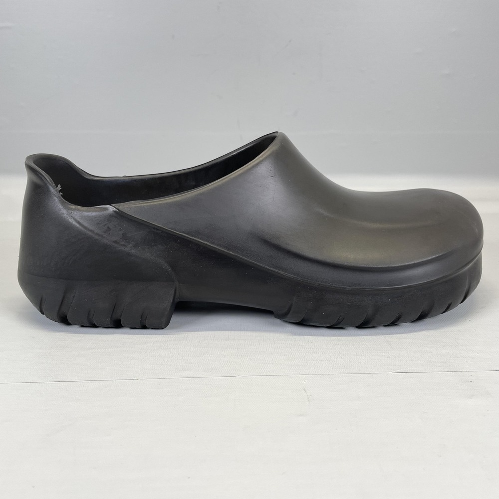 Birkenstock A630 Professional Clog Shoes Mens Size 8 Black Slip Resistant Work